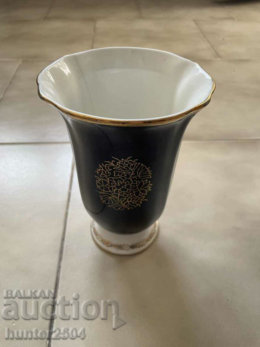 Vase-17 cm, LFZ, cobalt
