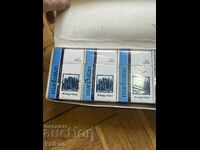 A carton of new scrapped contraband cigarettes