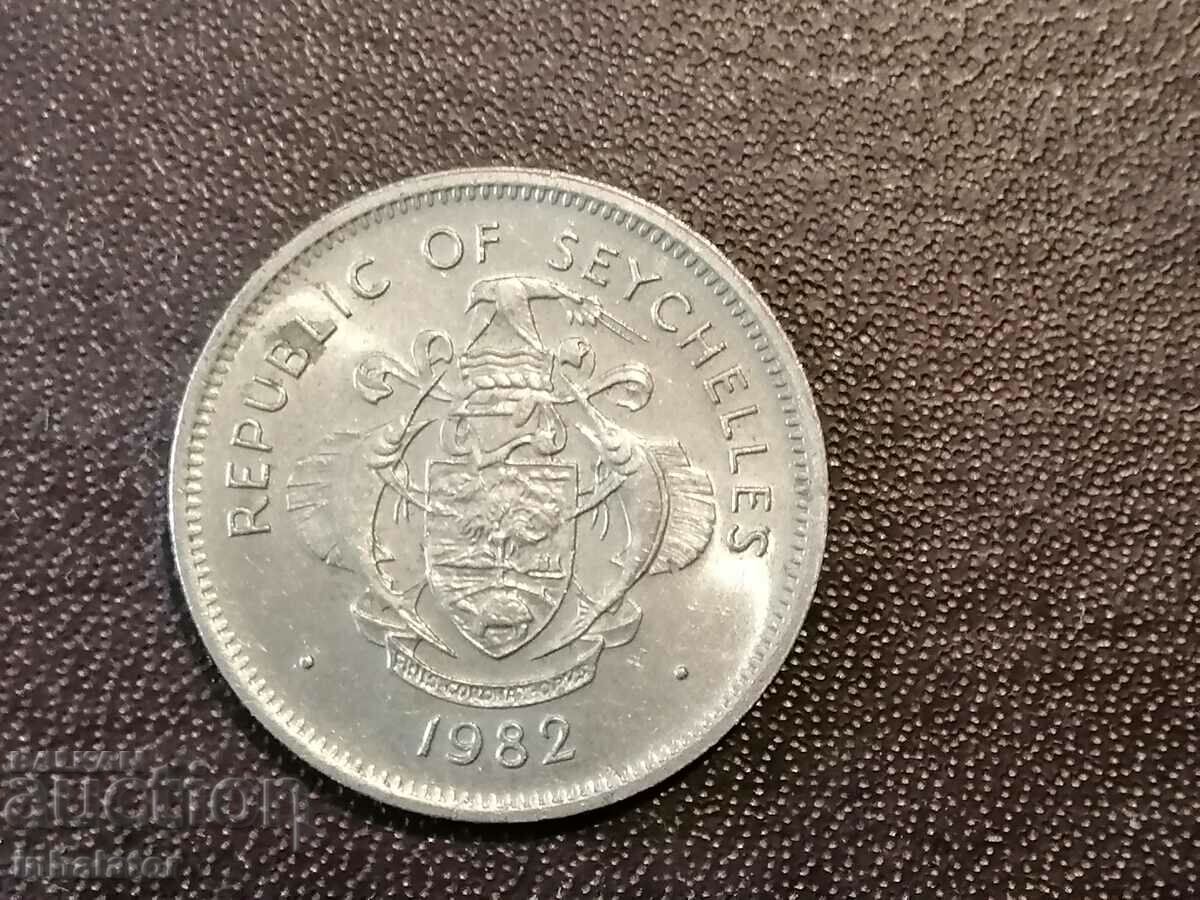 1982 год 1 рупия Сейшелски острови