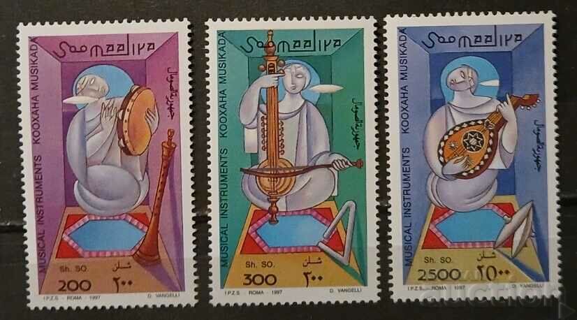 Somalia 1997 Muzică/Instrumente muzicale arabe 7,25€ MNH