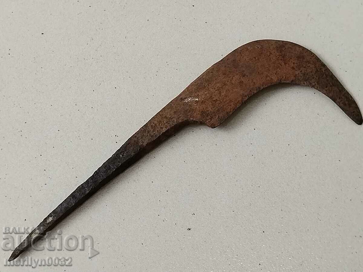 Auction Old tool blade koser wrought iron blade Auction Old tool blade koser wrought iron blade