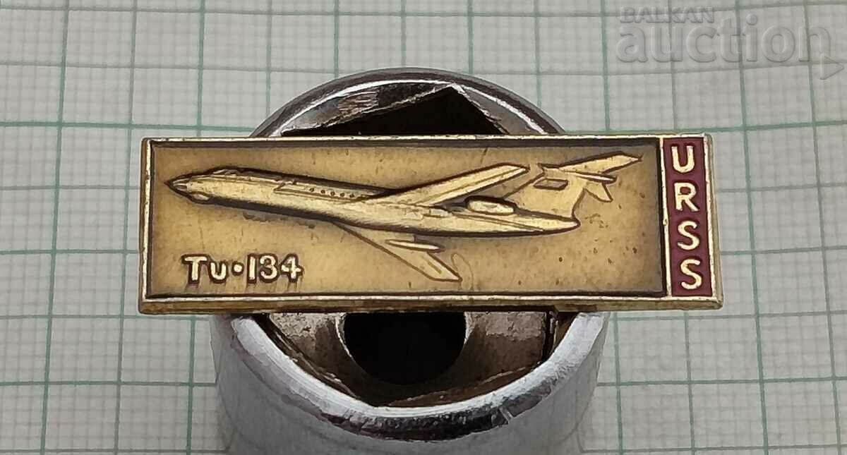 AIRCRAFT "TU-134" USSR BADGE