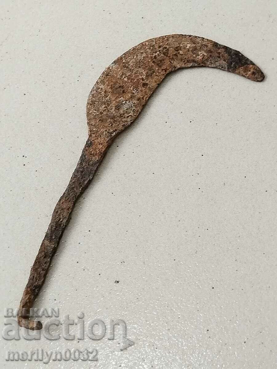 Auction Old tool blade koser wrought iron blade Auction Old tool blade koser wrought iron blade