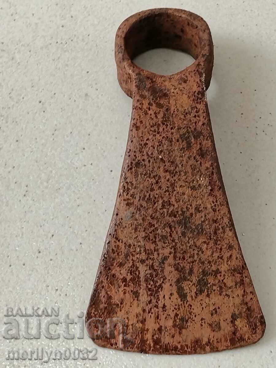 Old blade, farm tool, pitchfork, wrought iron - 6 Old blade, farm tool, pitchfork, wrought iron - 6