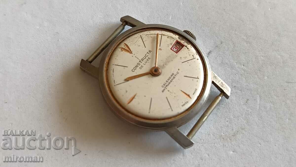 Разпродажба - швейцарски часовник Constructa, работещ.