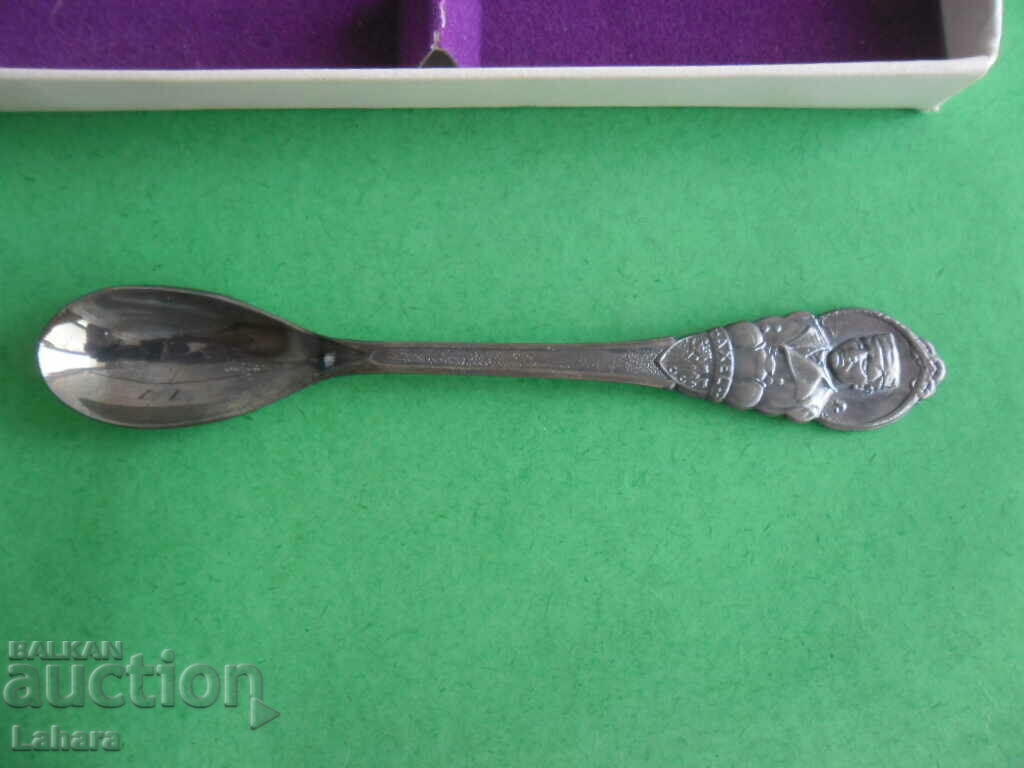 Souvenir spoon, collector's spoon, elephant with price 10.00 BGN | € 5.11 Souvenir spoon, collector's spoon, elephant with price 10.00 BGN | € 5.11
