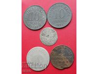 Germany-lot 5 coins