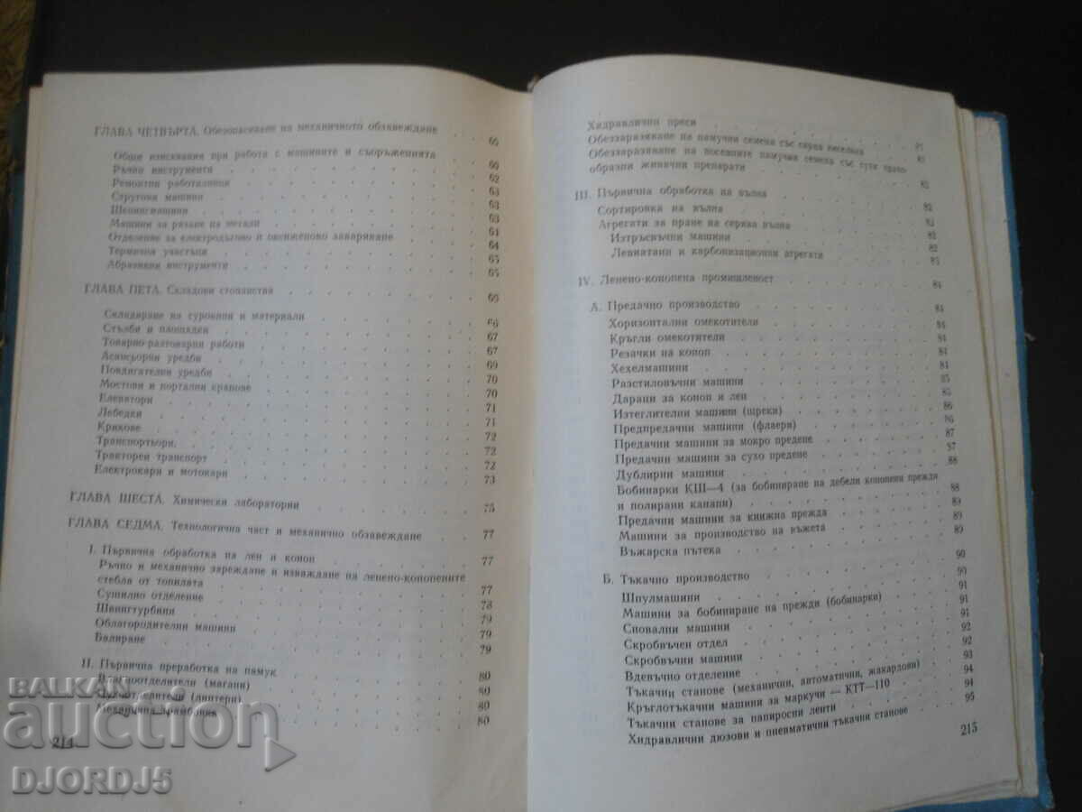 Auction Regulations on safety. of labor in the textile industry Auction Regulations on safety. of labor in the textile industry