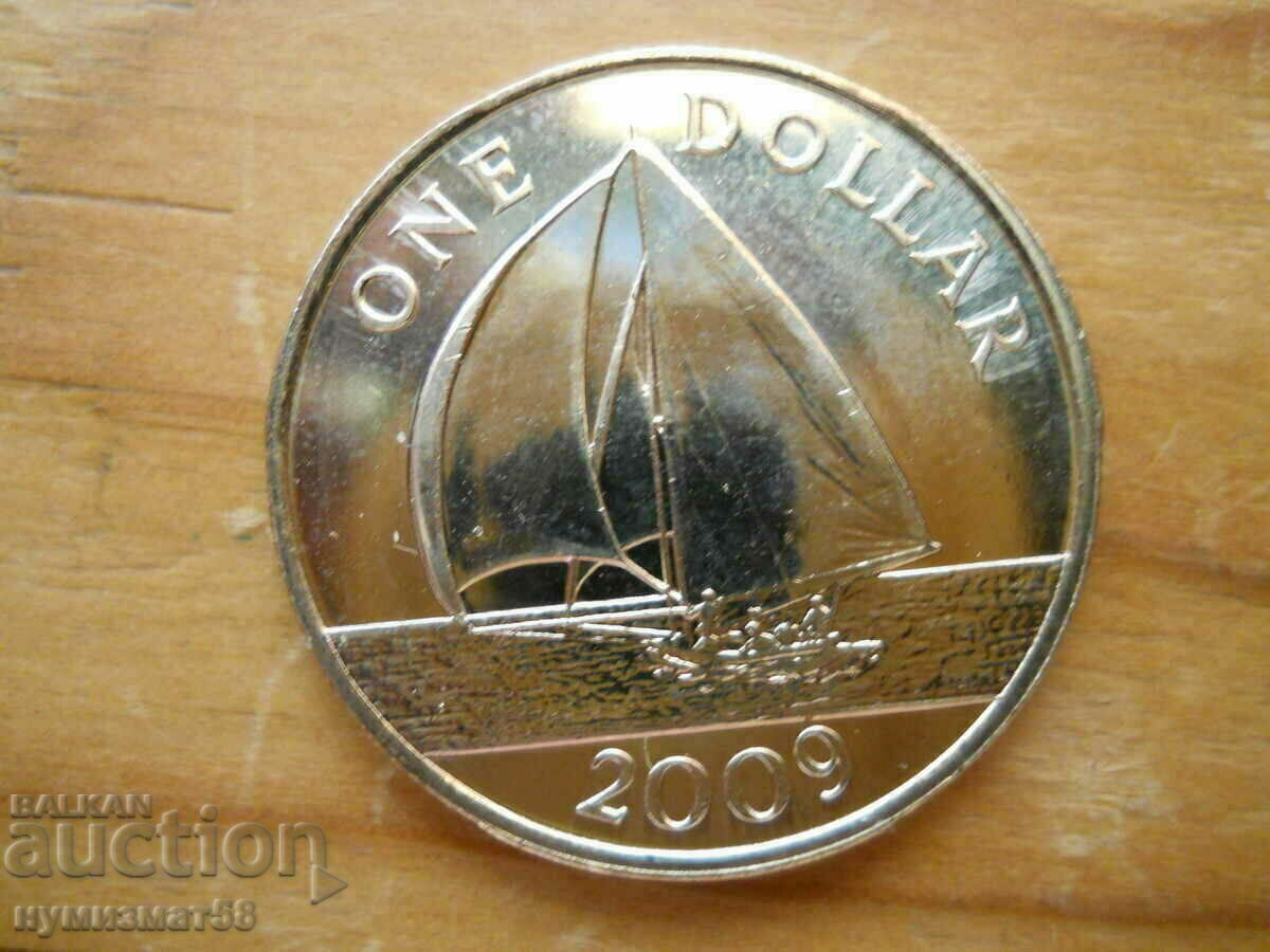 1 долар 2009 г  - Бермуди