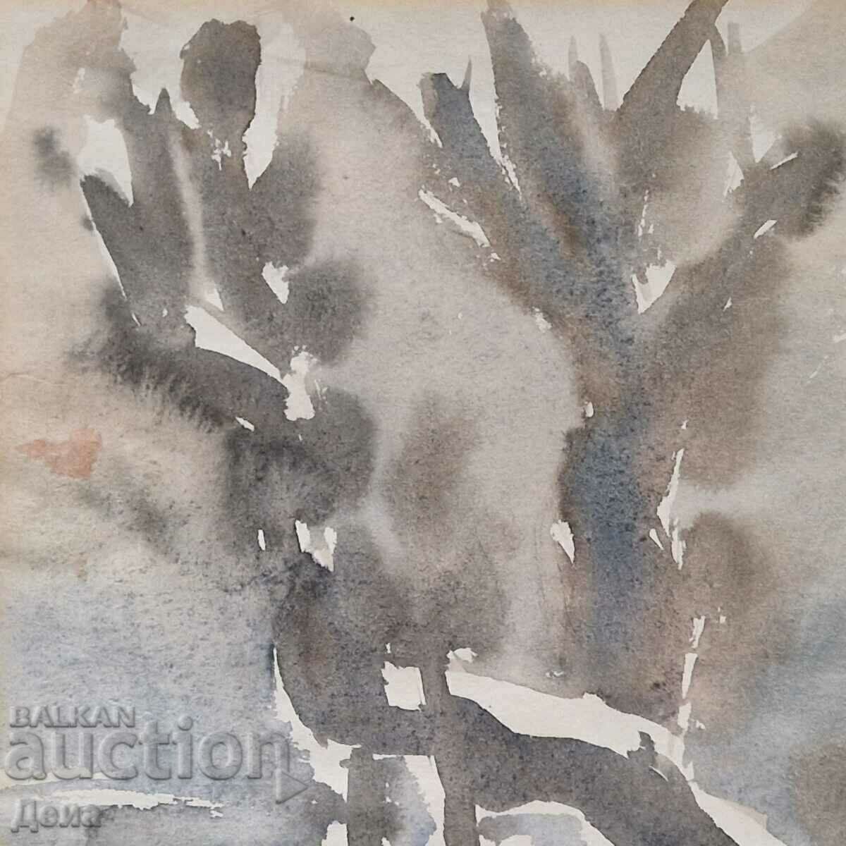 Delivery of Interesting watercolor 1995. Delivery of Interesting watercolor 1995.