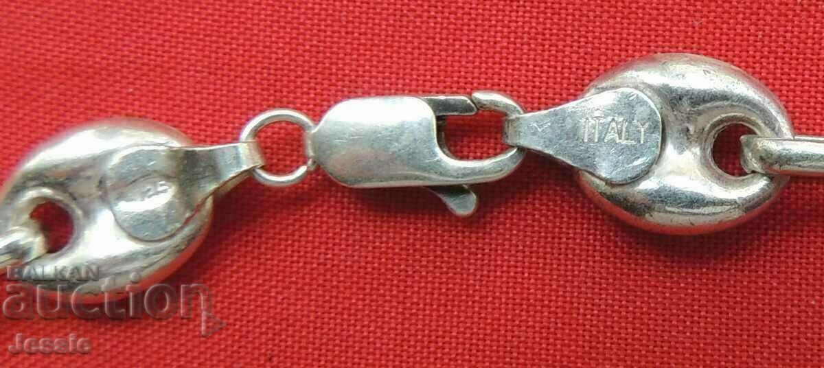 Silver chain with price € 87.55 | 171.23 BGN