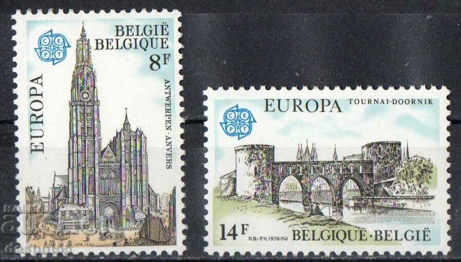 1978. Белгия. ЕВРОПА - Паметници.
