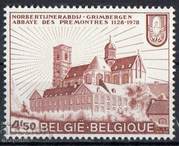 1978. Belgia. 850 de ani de la Mănăstirea Grimbergen.