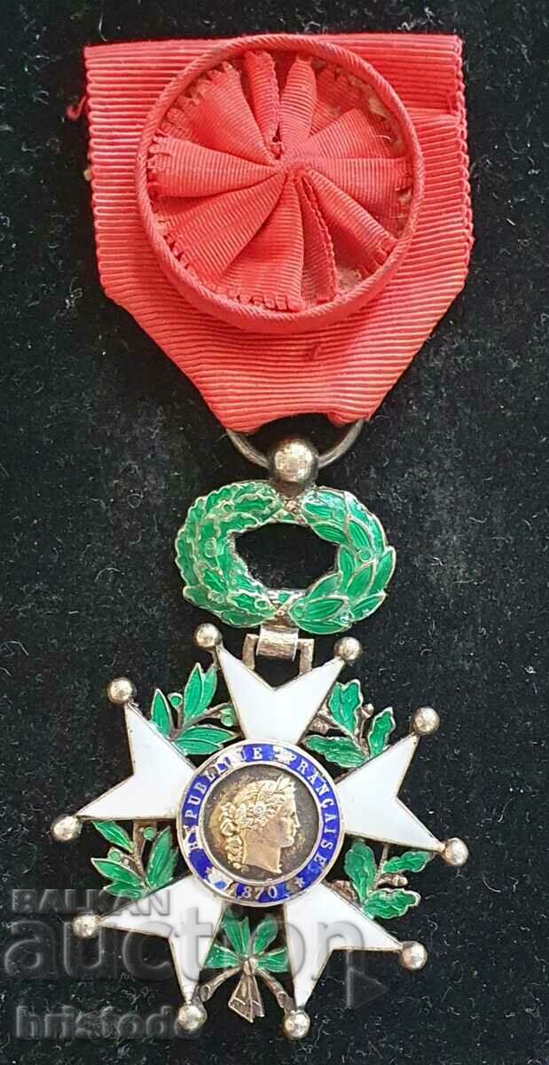 Γαλλικό μετάλλιο, διαταγή