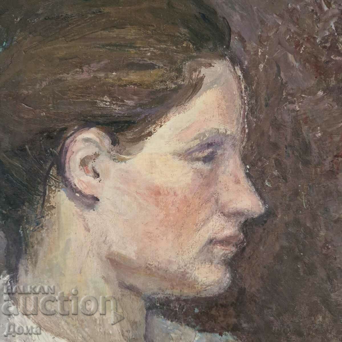 Masterful female portrait with price 60.00 BGN | € 30.68 Masterful female portrait with price 60.00 BGN | € 30.68