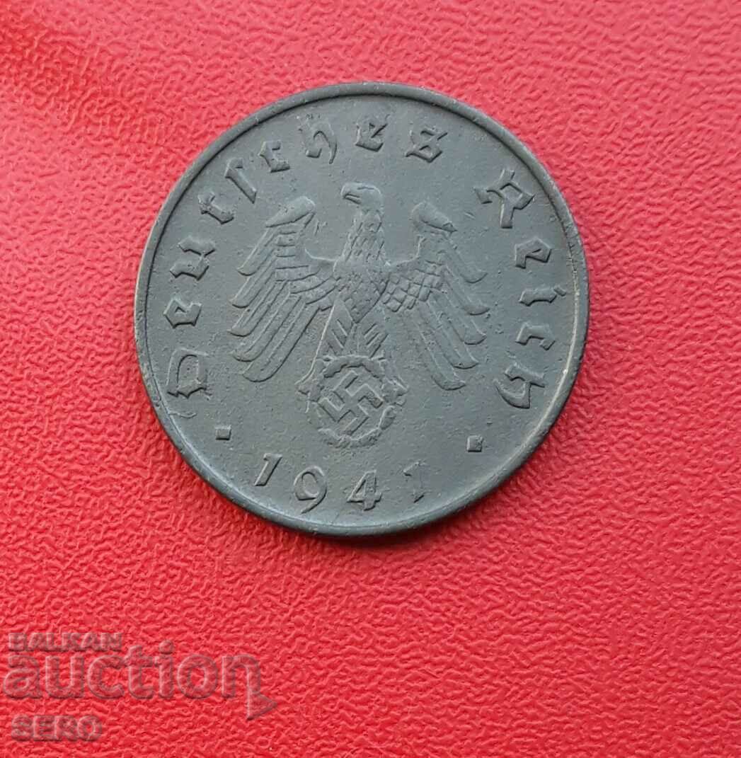 Γερμανία- III Reich-10 Pfennig 1941 D-Munich-ext