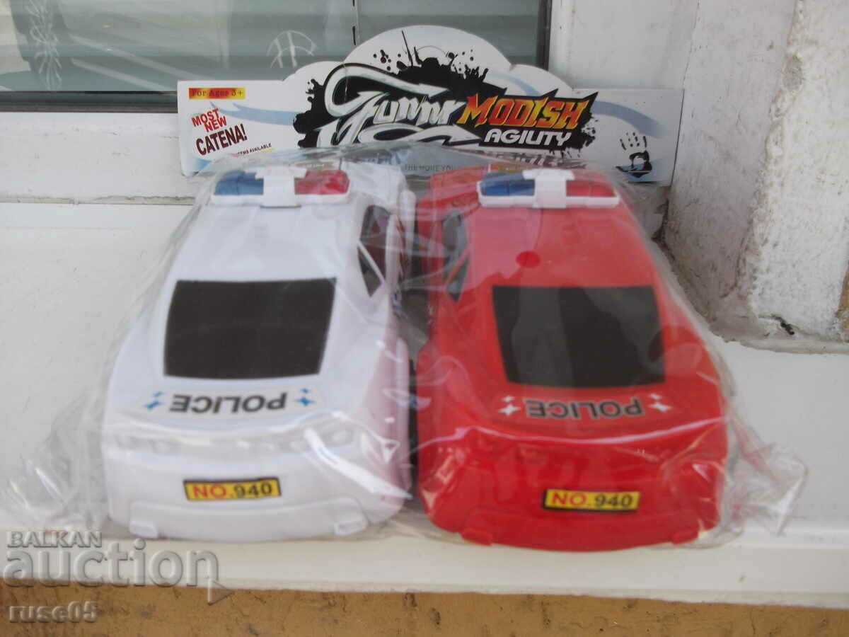 Lot of 2 pcs. police cars new - 5