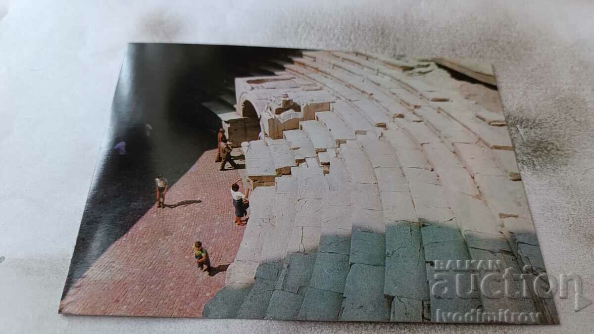 Carte poștală Plovdiv Teatrul Antic 1978