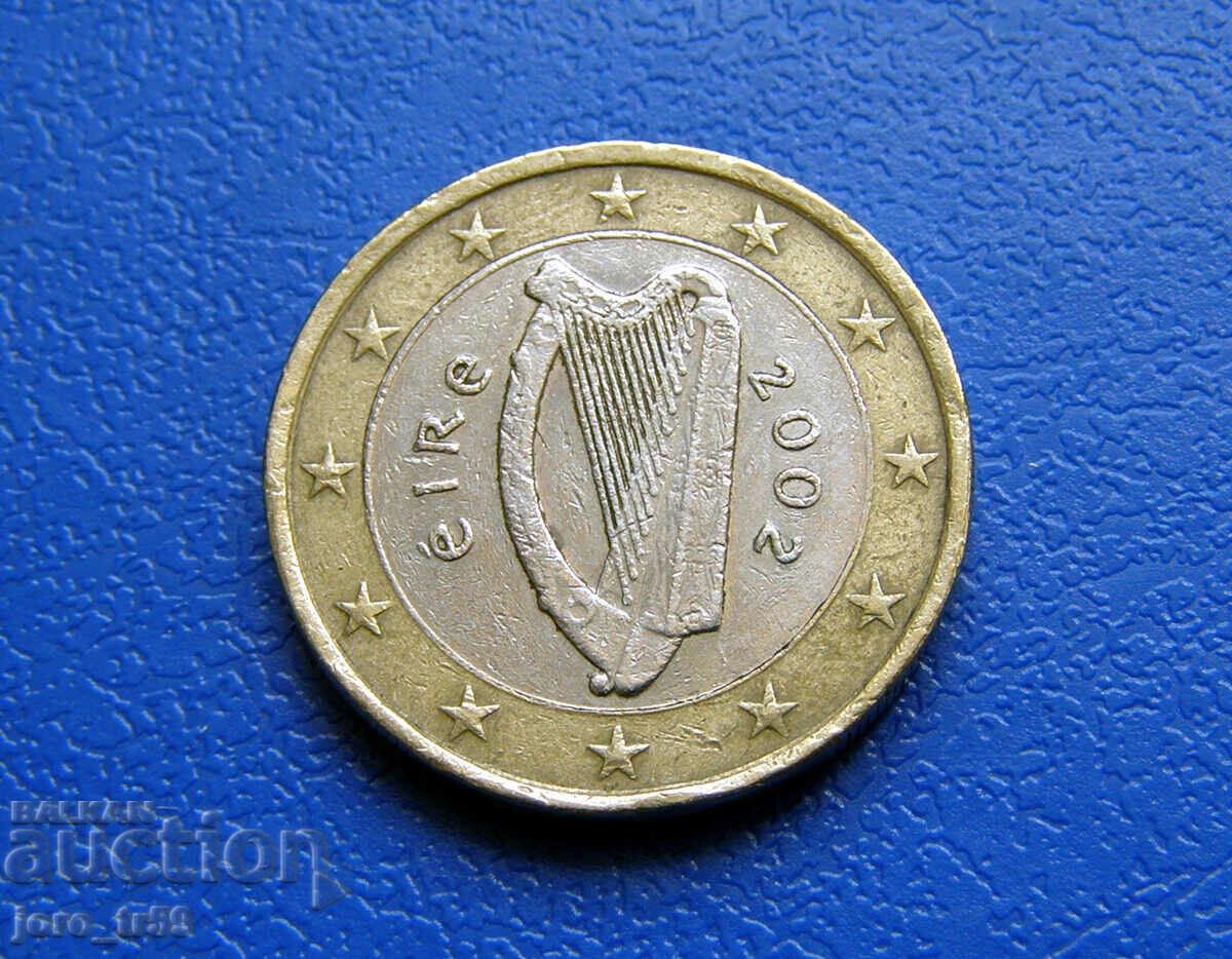 Irlanda 1 euro euro 2002