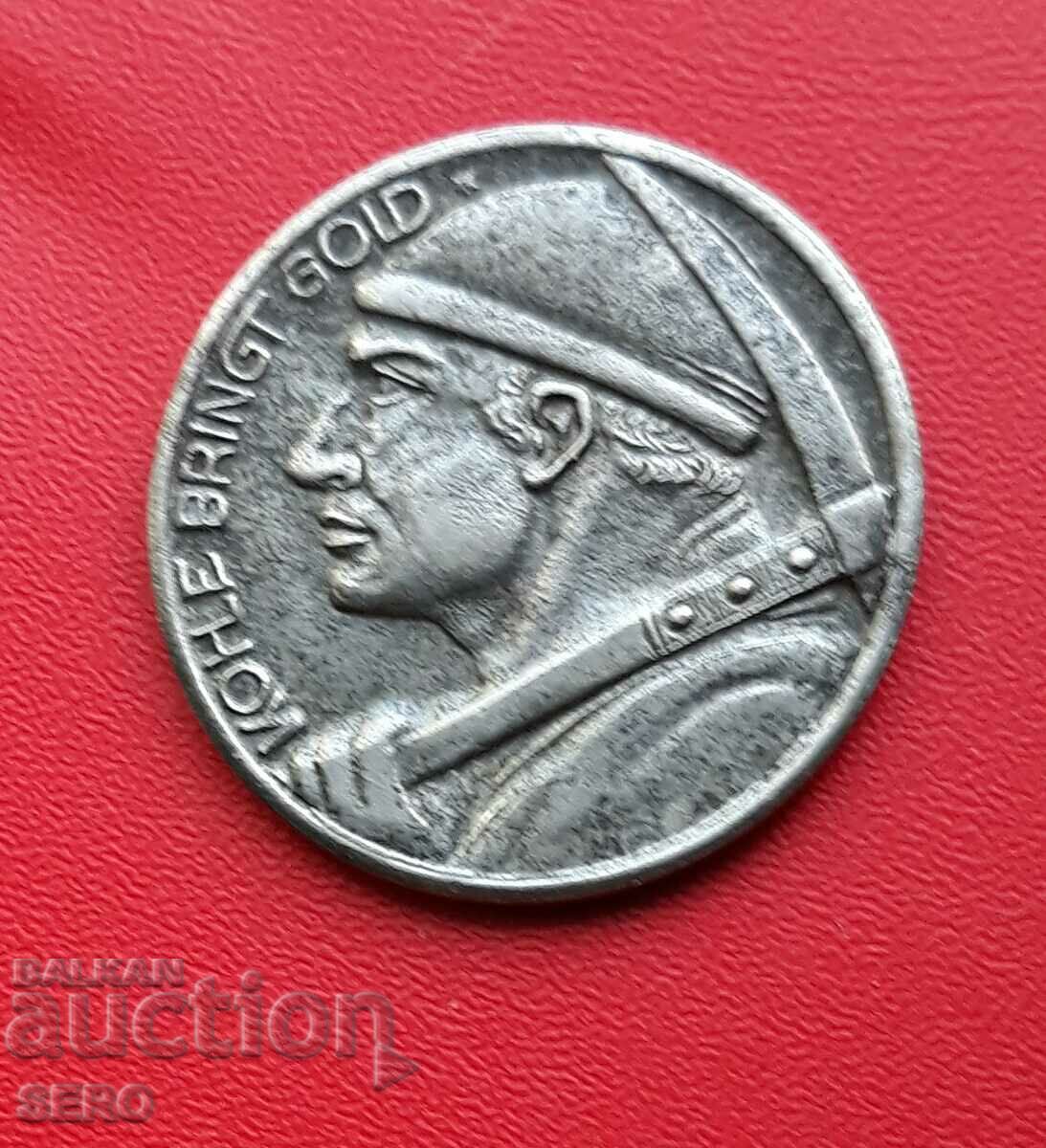 Германия-С.Рейн-Вестфалия-Дюрен-1/2 марка 1919