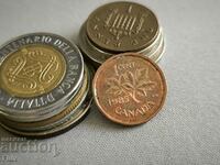 Монета - Канада - 1 цент | 1985г.