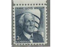 1966. SUA. Americani proeminenți - Frank Lloyd Wright.
