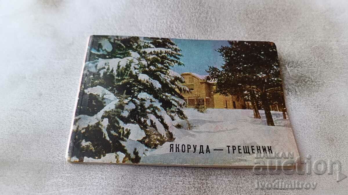 Notebook with mini cards of Yakoruda - Treshtenik