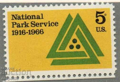 1966. SUA. Serviciul Parcului Național.