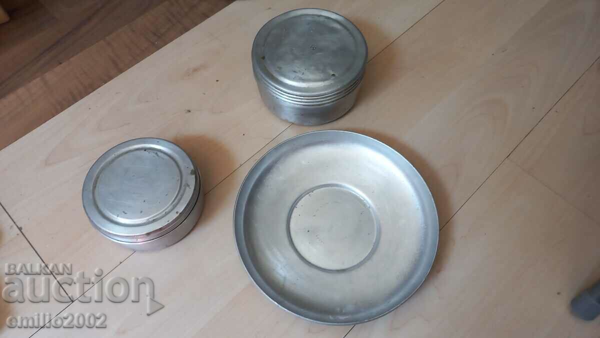 Aluminum military field tableware for officers with price 9.00 BGN | € 4.60
