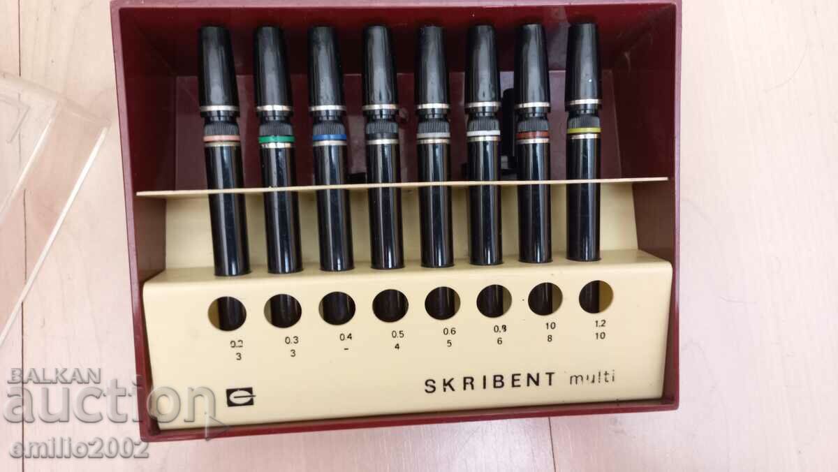 Rapidographs in a box with price 9.00 BGN | € 4.60