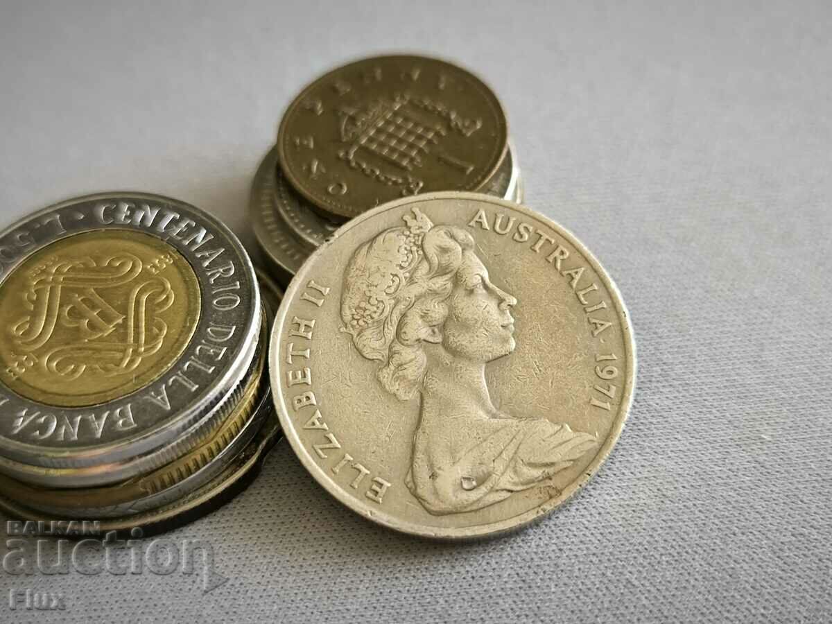 Coin - Australia - 20 cents | 1971 with price 2.90 BGN | € 1.48 Coin - Australia - 20 cents | 1971 with price 2.90 BGN | € 1.48
