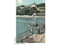 Бургас - Морското казино и плажът - 1960 г