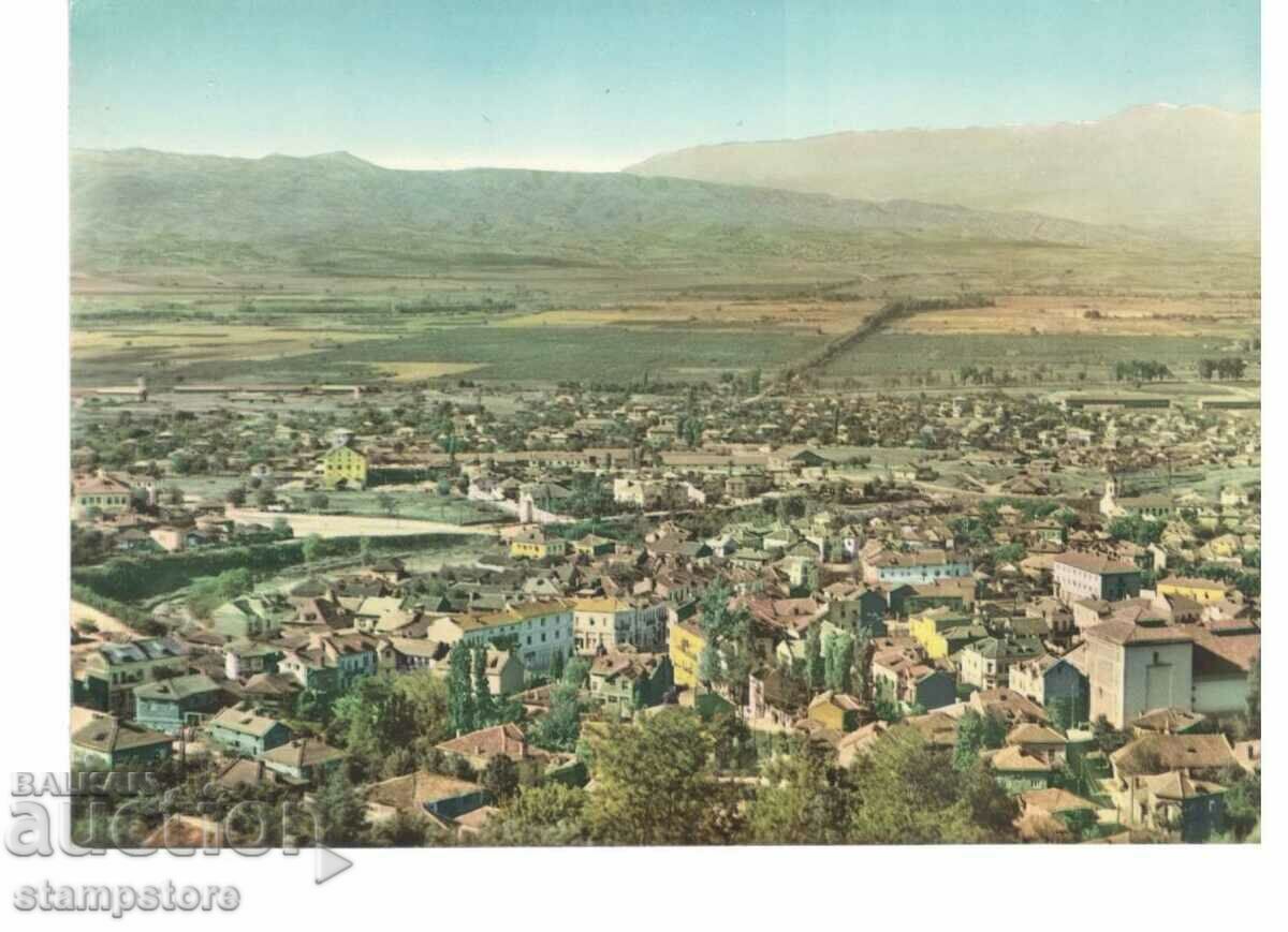 Петрич - Общ изглед 1960 г
