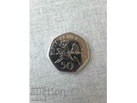 Guernsey 50 pence 2012