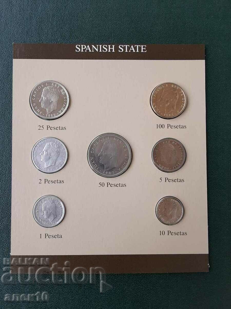 Ισπανία σετ 1982-85