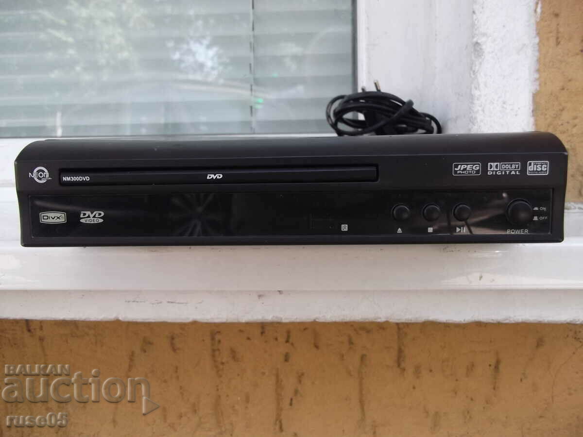DVD player "NEOM DIGITAL - NM300DVD" working with price 25.00 BGN | € 12.78 DVD player "NEOM DIGITAL - NM300DVD" working with price 25.00 BGN | € 12.78