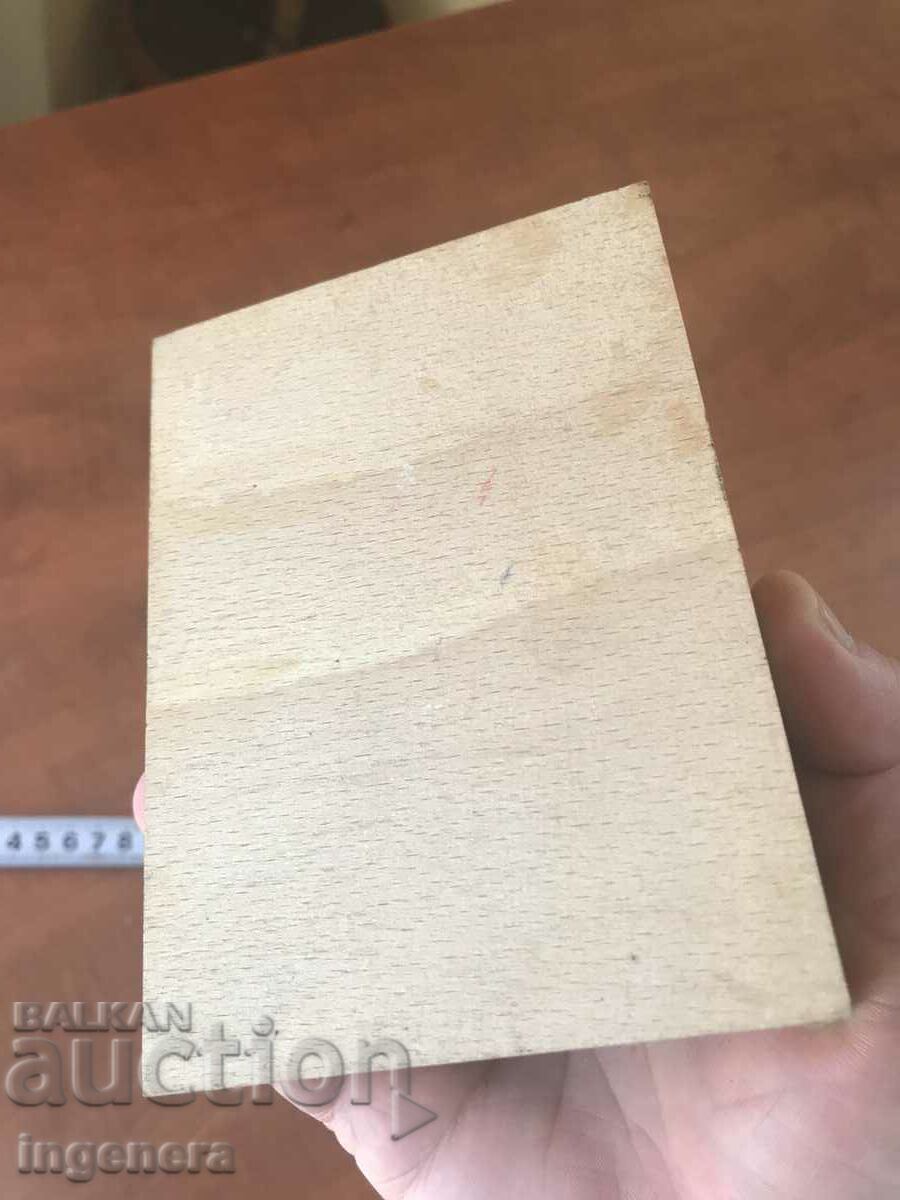 CUTIE LEMN PIROGRAF DESEN ANTICHI DIN SOCA MOSTRA - 6 CUTIE LEMN PIROGRAF DESEN ANTICHI DIN SOCA MOSTRA - 6