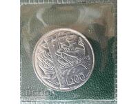 Сан  Марино  100  лира   1973