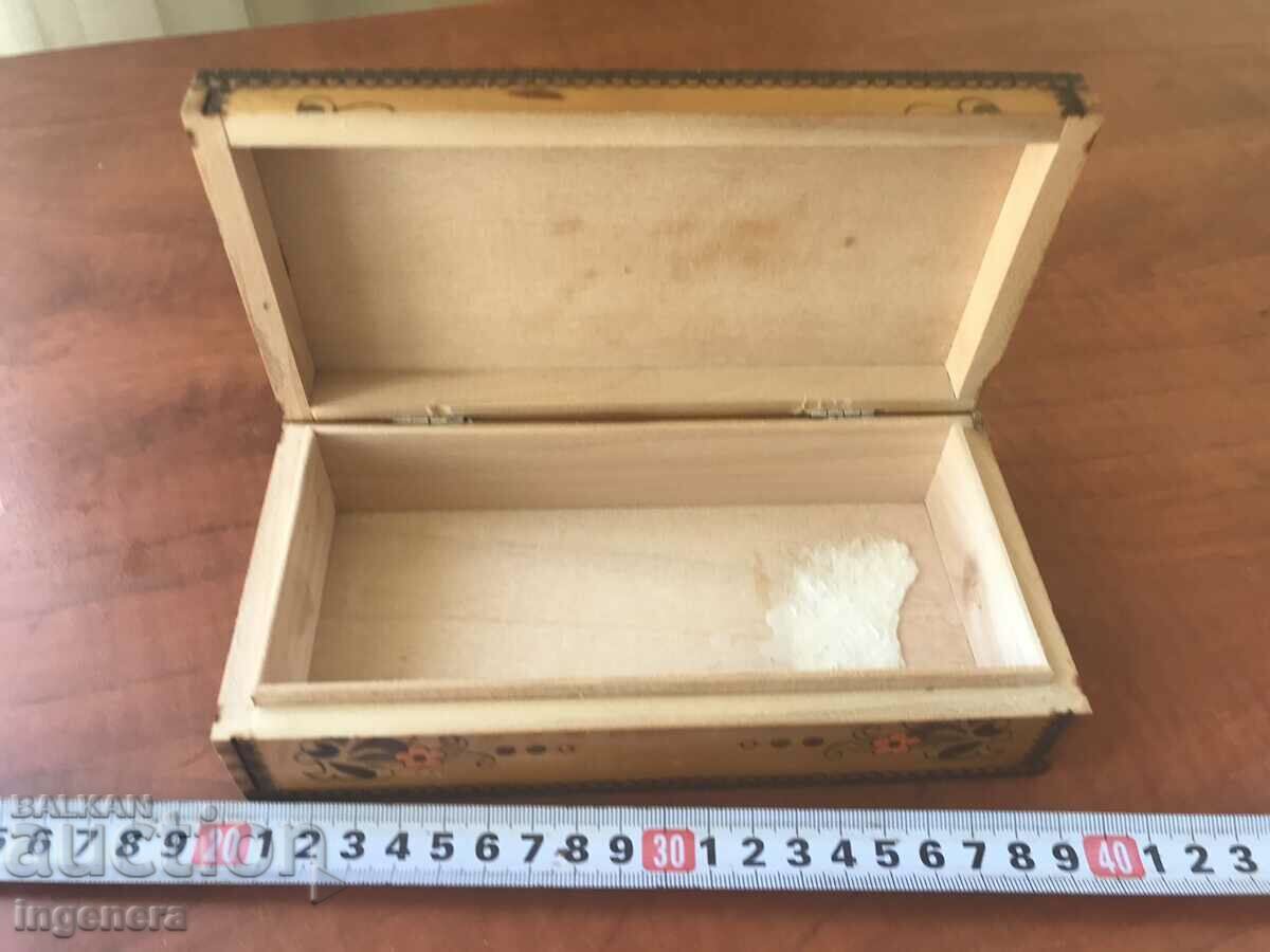 Auction BOX WOOD PYROGRAPH DRAWING ANTIQUE FROM SOCA MOSTRA Auction BOX WOOD PYROGRAPH DRAWING ANTIQUE FROM SOCA MOSTRA