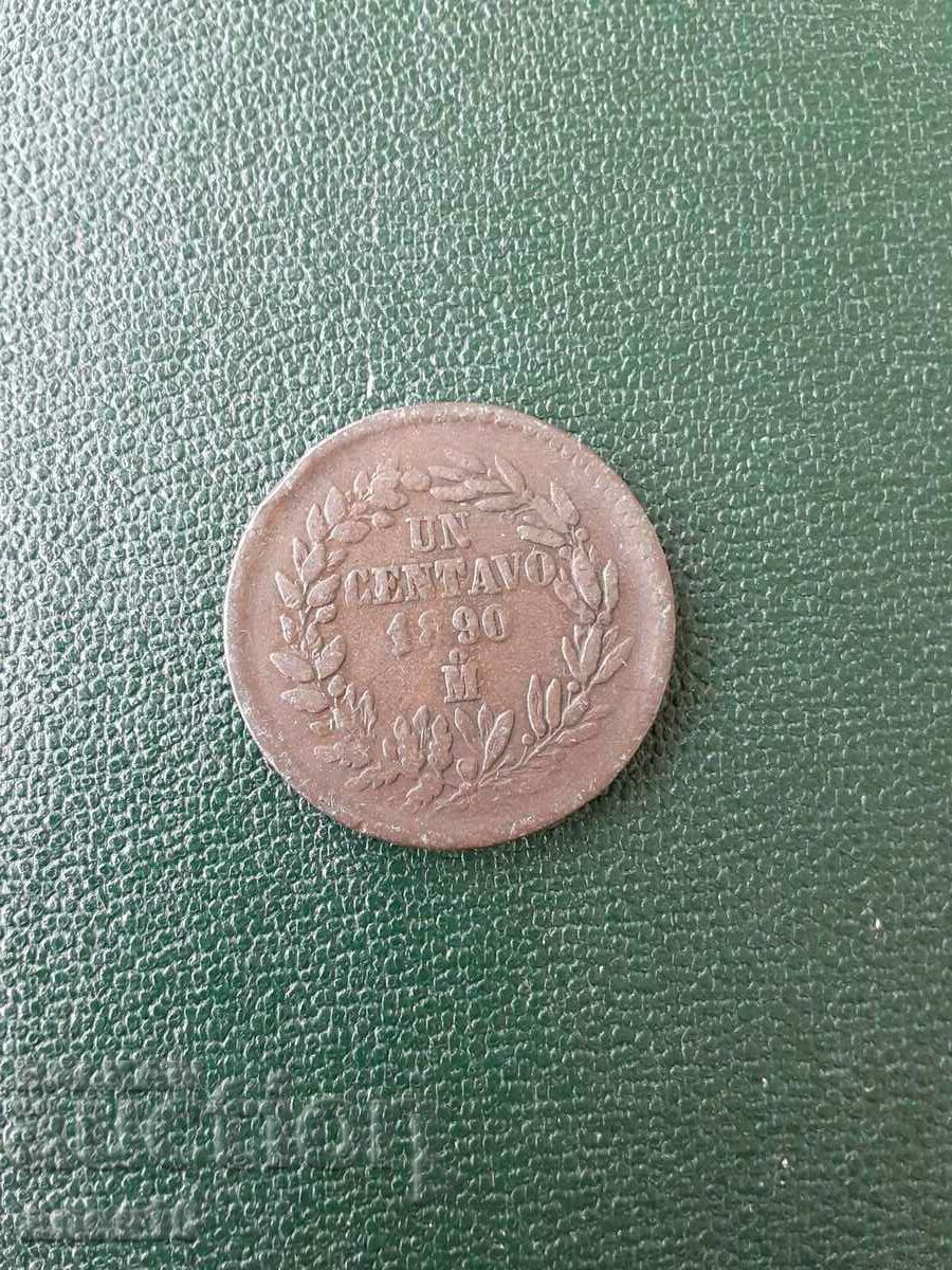 Mexic 1 centavos 1890