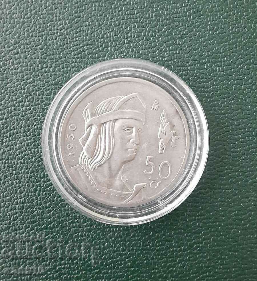 Mexico 50 centavos 1950