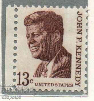 1967. USA. Prominent Americans - John F. Kennedy.