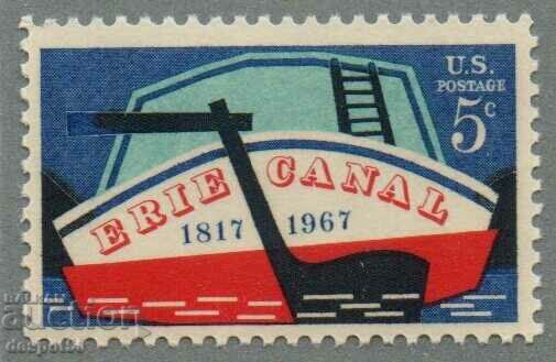 1967. SUA. Canalul Erie.