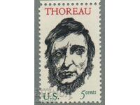 1967. SUA. Henry David Thoreau, 1817-1862.