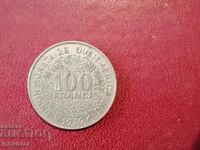 1976 Africa de Vest 100 de franci