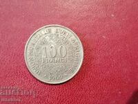 1969 Africa de Vest 100 de franci