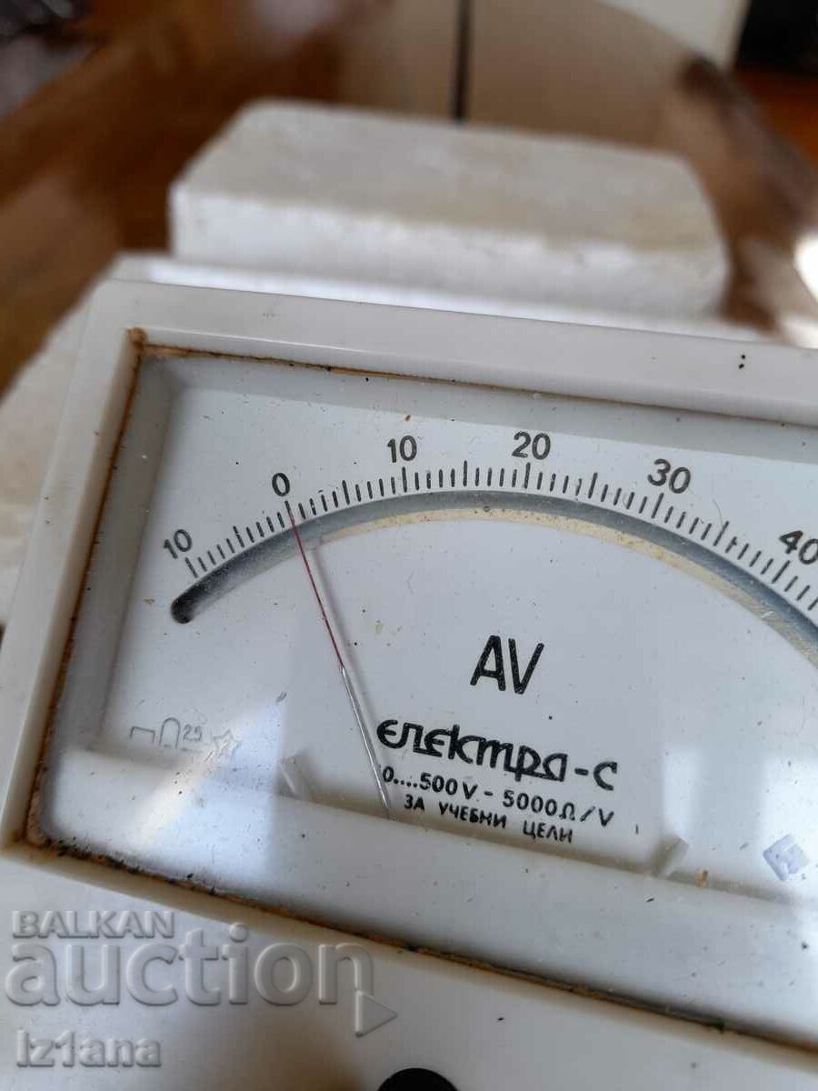 Delivery of Old Ampere, Volt meter Electra Delivery of Old Ampere, Volt meter Electra