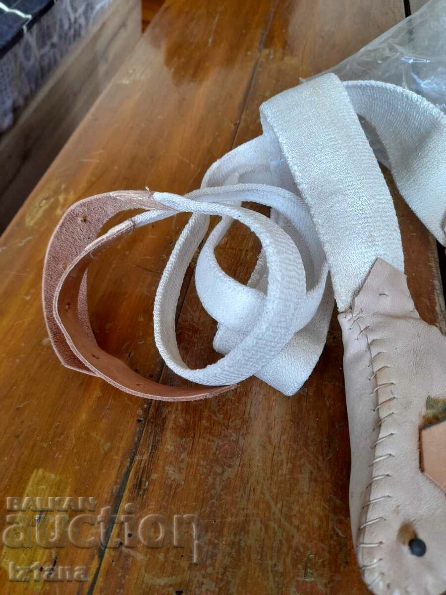 Delivery of Old medical belt, bandage Delivery of Old medical belt, bandage