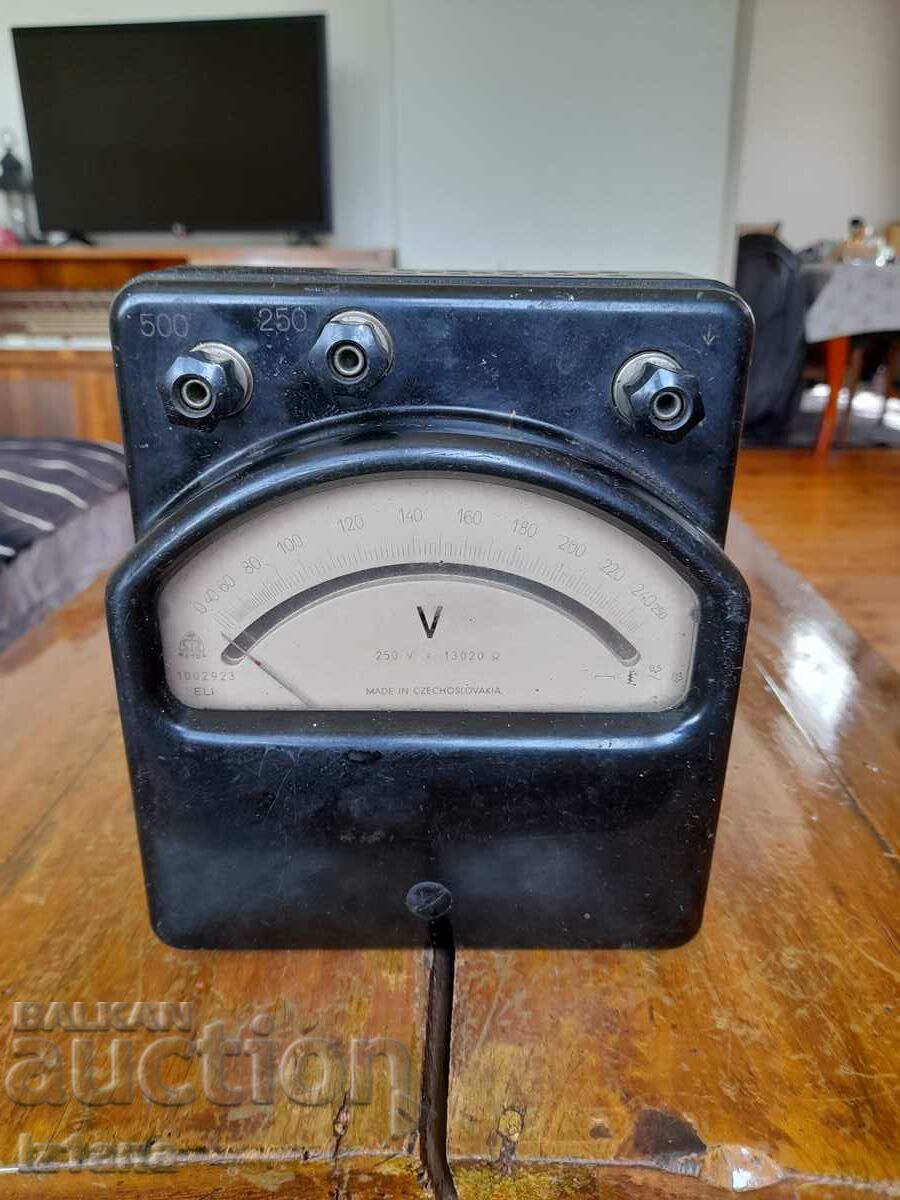 Old Eli Voltmeter