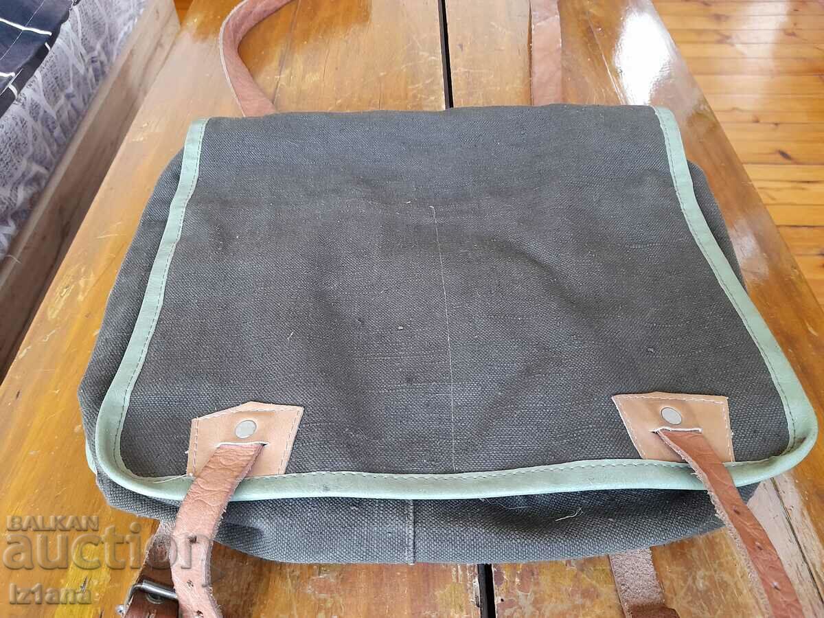 Old canvas bag with price 37.00 BGN | € 18.92